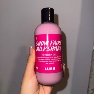 Lush Snow Fairy Milkshake Shower Gel - Vibrant Pink
